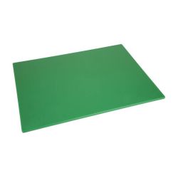 Hygiplas Low Density Green Chopping Board Large Hygiplas Low Density Green Chopping Board Large