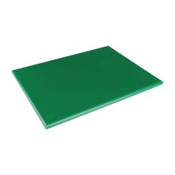 Hygiplas Extra Thick Low Density Green Chopping Board Large Hygiplas Extra Thick Low Density Green Chopping Board Large