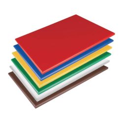 Hygiplas Low Density Chopping Boards 600x450x20mm (Pack Of 6)