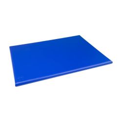 Hygiplas Extra Thick High Density Blue Chopping Board Large