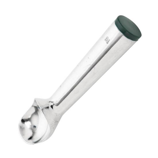 Vogue Ice Cream Scoop Green Cap 2.5oz URO J089