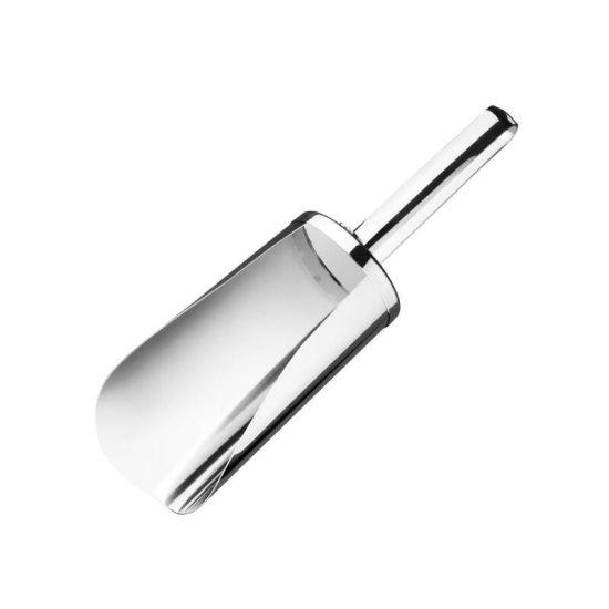 Vogue Stainless Steel Scoop 1Ltr URO J180 Vogue Stainless Steel Scoop 1Ltr URO J180