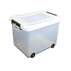 Araven Mobile Food Storage Bin With Lid