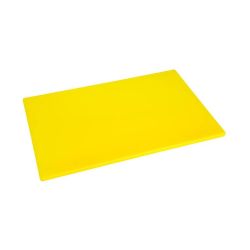 Hygiplas Low Density Yellow Chopping Board Standard Hygiplas Low Density Yellow Chopping Board Standard