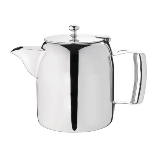 Olympia Cosmos Tea Pot Stainless Steel 32oz URO J323