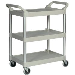 Rubbermaid Compact Utility Trolley Platinum Rubbermaid Compact Utility Trolley Platinum