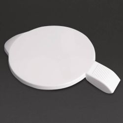 White Polycarbonate Lid For 0.9Ltr Jug