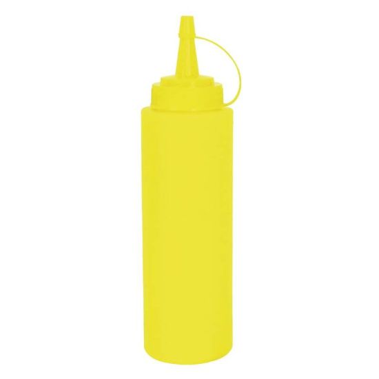Vogue Yellow Squeeze Sauce Bottle 8oz URO K056 Vogue Yellow Squeeze Sauce Bottle 8oz URO K056