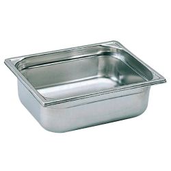 Bourgeat Stainless Steel 1/2 Gastronorm Pan 100mm
