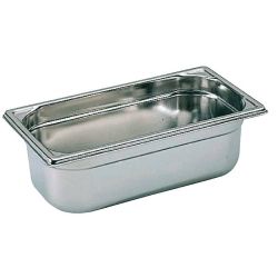 Bourgeat Stainless Steel 1/3 Gastronorm Pan 100mm Bourgeat Stainless Steel 1/3 Gastronorm Pan 100mm
