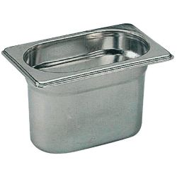 Bourgeat Stainless Steel 1/9 Gastronorm Pan 100mm Bourgeat Stainless Steel 1/9 Gastronorm Pan 100mm