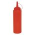 Vogue Red Squeeze Sauce Bottle 24oz
