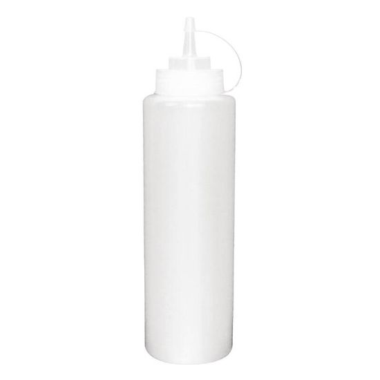 Vogue Clear Squeeze Sauce Bottle 24oz URO K163 Vogue Clear Squeeze Sauce Bottle 24oz URO K163
