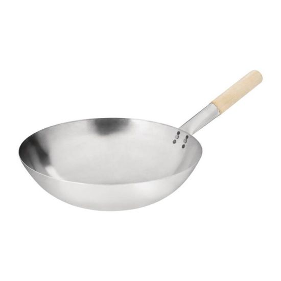 Vogue Mild Steel Wok Round Base 356mm URO K299 Vogue Mild Steel Wok Round Base 356mm URO K299