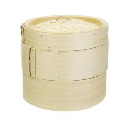 Vogue Bamboo Food Steamer 152mm Vogue Bamboo Food Steamer 152mm