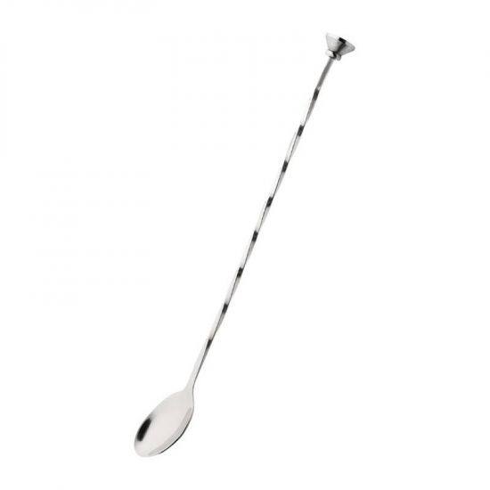 Olympia Twisted Bar Spoon With Disc End URO K474