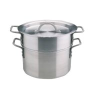 Vogue Aluminium Double Boiler Pan 4Ltr