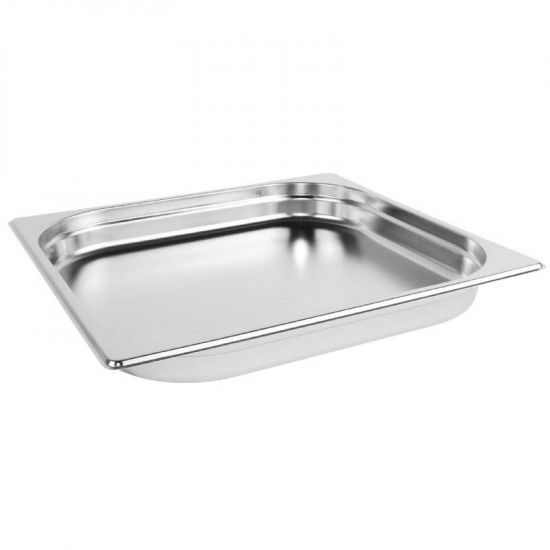 Vogue Stainless Steel 2/3 Gastronorm Pan 40mm URO K810