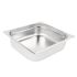 Vogue Stainless Steel 2/3 Gastronorm Pan 100mm