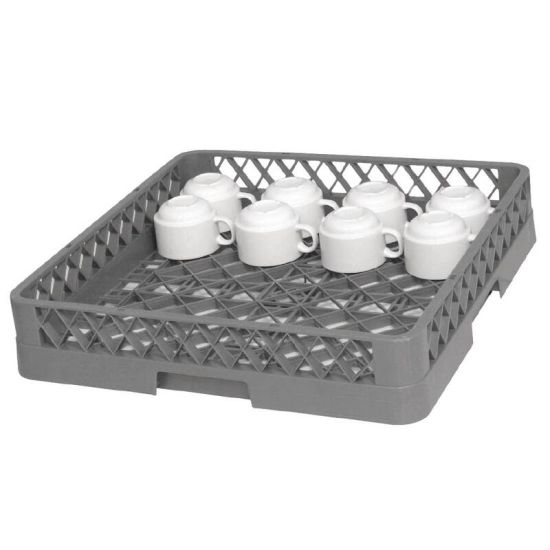 Vogue Open Cup Dishwasher Rack URO K908 Vogue Open Cup Dishwasher Rack URO K908