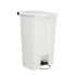 Rubbermaid Step On Pedal Bin White 87Ltr