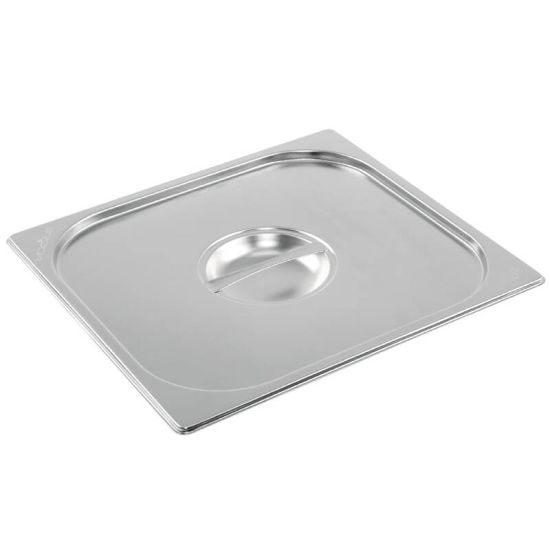 Vogue Stainless Steel 2/3 Gastronorm Lid URO K970 Vogue Stainless Steel 2/3 Gastronorm Lid URO K970