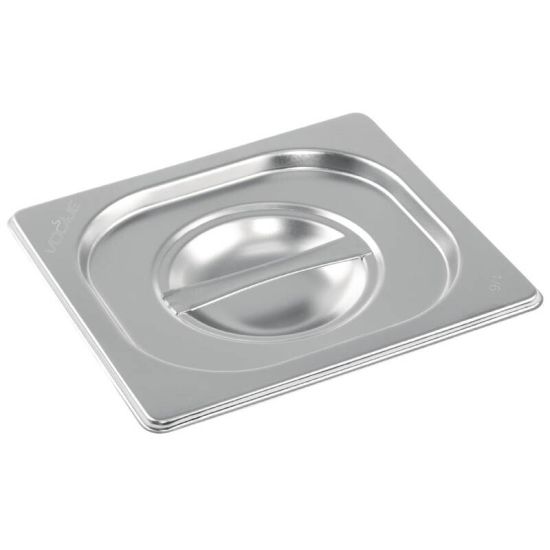Vogue Stainless Steel 1/6 Gastronorm Lid URO K993 Vogue Stainless Steel 1/6 Gastronorm Lid URO K993