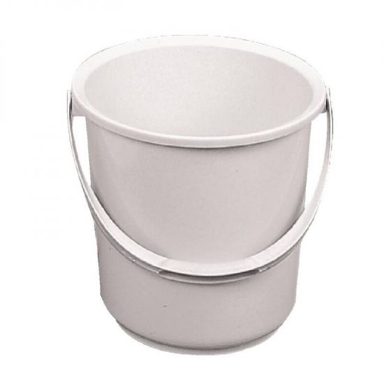 Jantex Plastic Bucket White 10Ltr URO L573