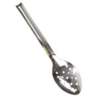 Vogue Perforated Spoon with Hook 12 Inch