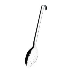 Vogue Perforated Spoon with Hook 14 Inch