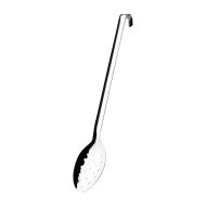 Vogue Long Perforated Spoon with Hook 16 Inch