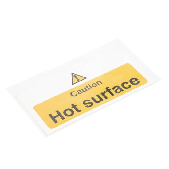 Vogue Caution Hot Surface Sign URO L848