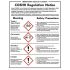 Vogue COSHH Regulations Sign