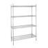 Vogue 4 Tier Wire Shelving Kit 1220x460mm