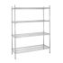 Vogue 4 Tier Wire Shelving Kit 1525x460mm