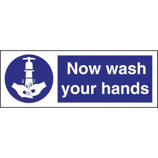 Vogue Now Wash Your Hands Symbol Sign URO L957