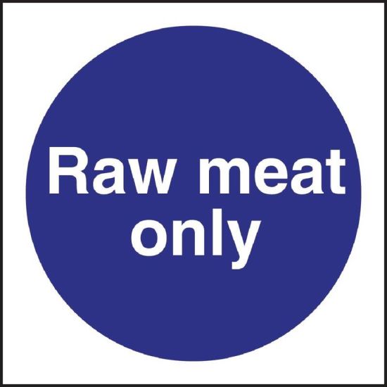 Vogue Raw Meat Only Sign URO L958 Vogue Raw Meat Only Sign URO L958