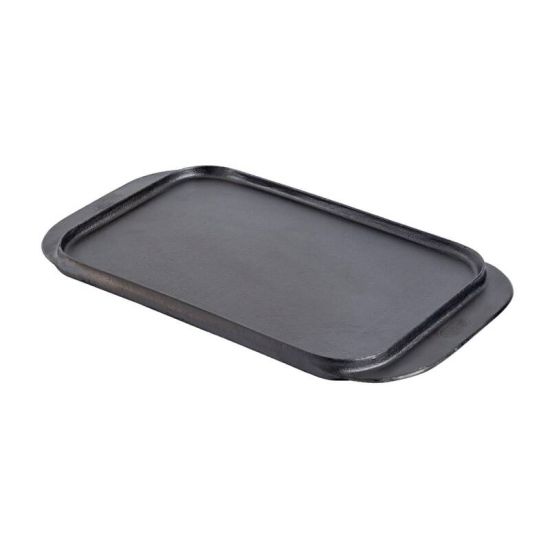 Vogue Reversible Cast Iron Double Griddle Pan URO M650