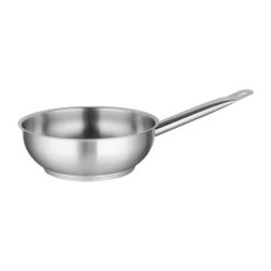 Vogue Stainless Steel Saute Pan 240mm Vogue Stainless Steel Saute Pan 240mm
