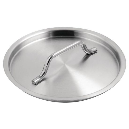 Vogue Stainless Steel Saucepan Lid 140mm URO M927