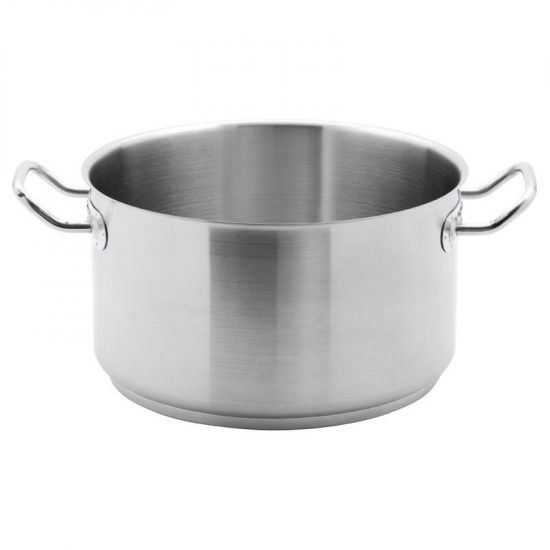 Vogue Stainless Steel Stew Pan 9.5Ltr URO M941