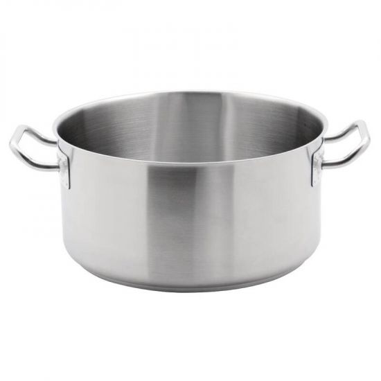 Vogue Stainless Steel Stew Pan 12.5Ltr URO M942