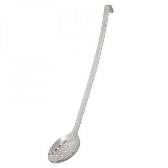 Vogue Long Serving Spoon Perforated 18in URO M966