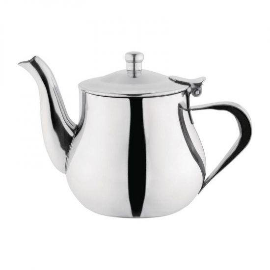 Olympia Arabian Tea Pot Stainless Steel 18oz URO M980