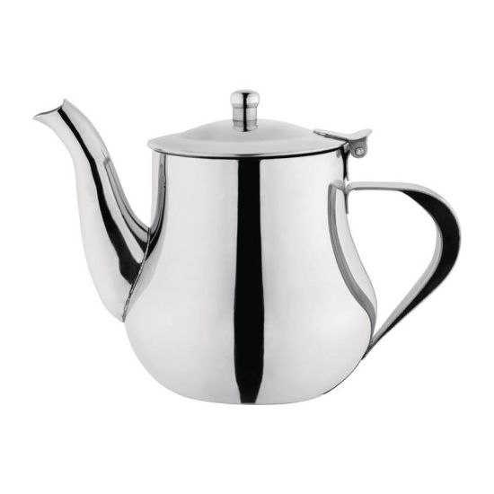 Olympia Arabian Tea Pot Stainless Steel 24oz URO M981