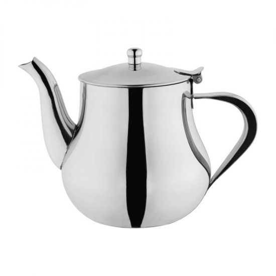 Olympia Arabian Tea Pot Stainless Steel 35oz URO M982