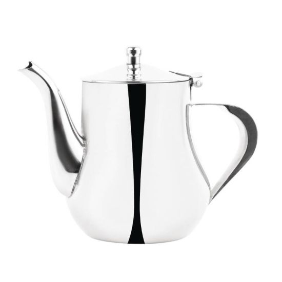 Olympia Arabian Coffee Pot Stainless Steel 24oz URO M984