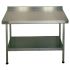 Franke Sissons Stainless Steel Wall Table With Upstand 900x600mm