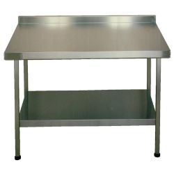 Franke Sissons Stainless Steel Wall Table With Upstand 1200x650mm Franke Sissons Stainless Steel Wall Table With Upstand 1200x650mm