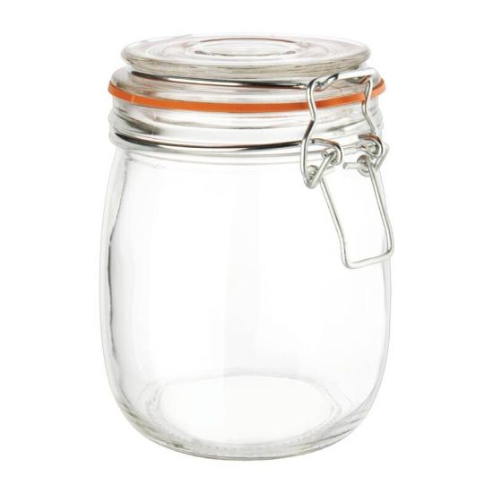 Vogue Clip Top Preserve Jar 750ml URO P491 Vogue Clip Top Preserve Jar 750ml URO P491